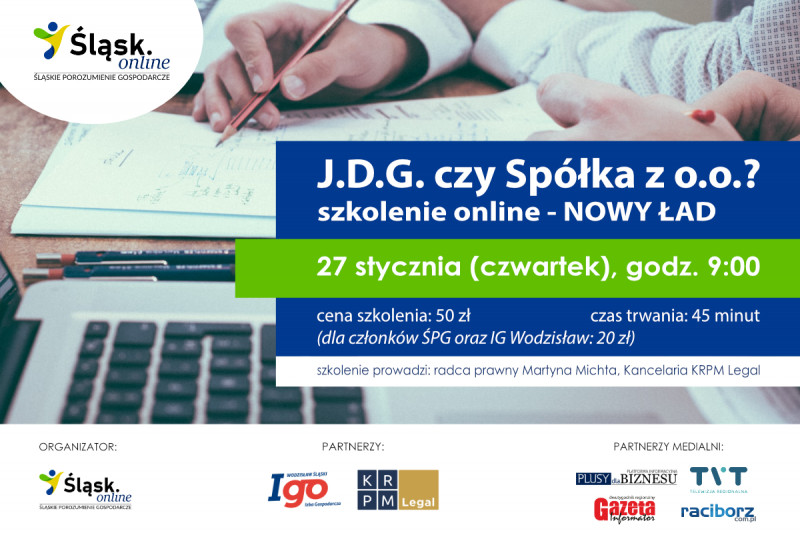 Szkolenie online - Polski Ład 27 styczeń 2022